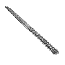 بشکه پیچ دوقلو موازی برای دستگاه ورق پلاستیک